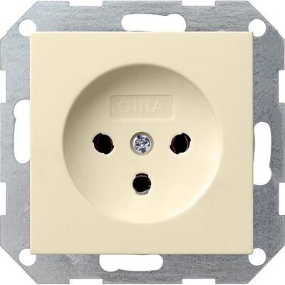 Gira 047901 System 55 Cremeweiß - Steckdose Gira 047901 System 55 Cremeweiß - Steckdose