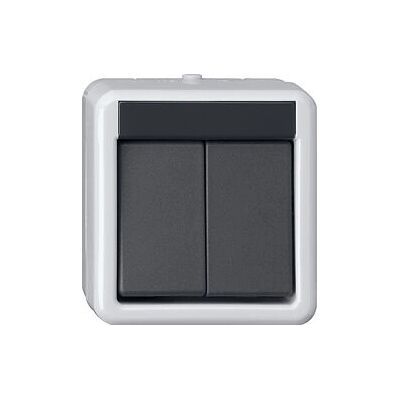 GIRA 516130 Interrupteur électrique gris - KNX IP44 - Publicité GIRA 516130 Interrupteur électrique gris - KNX IP44 - Publicité