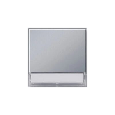 GIRA 067665 Plaque murale/couvercle de commutateur en aluminium - IP44 - Publicité GIRA 067665 Plaque murale/couvercle de commutateur en aluminium - IP44 - Publicité