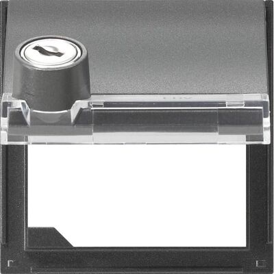 GIRA 069467 - Adapterrahmen mit Klappdeckel - Elektrisches Schaltsystem GIRA 069467 - Adapterrahmen mit Klappdeckel - Elektrisches Schaltsystem