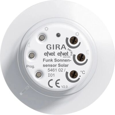 Gira Gira 546102 Drahtloser Solar-Bewegungsmelder - Produkttyp: Bewegungsmelder - Farbe: Weiß - Produktart: Drahtloser Solar-Bewegungsmelder Gira Gira 546102 Drahtloser Solar-Bewegungsmelder - Produkttyp: Bewegungsmelder - Farbe: Weiß - Produktart: Drahtloser Solar-Bewegungsmelder