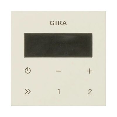 Gira 248001 Wandplatte - Schalterabdeckung - Creme Gira 248001 Wandplatte - Schalterabdeckung - Creme