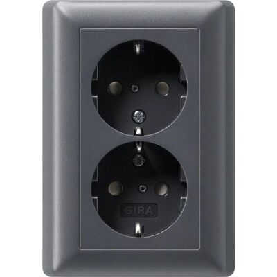 Gira 078328 Doppel-Schuko-Steckdose - Steckdose Gira 078328 Doppel-Schuko-Steckdose - Steckdose