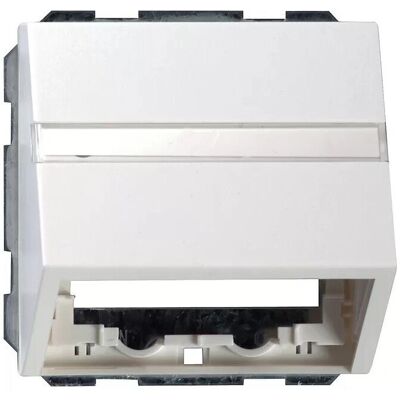 Gira System 55 Datenanschluss Abdeckung - Reinweiß Gira System 55 Datenanschluss Abdeckung - Reinweiß