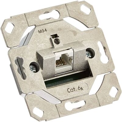 Gira Netzwerk Anschlussdose - Cat6A geschützt - 245100 Gira Netzwerk Anschlussdose - Cat6A geschützt - 245100
