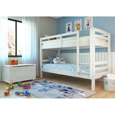 Sconto Annika Wit Modulair Stapelbed - Kinderen & Pre-tieners Sconto Annika Wit Modulair Stapelbed - Kinderen & Pre-tieners