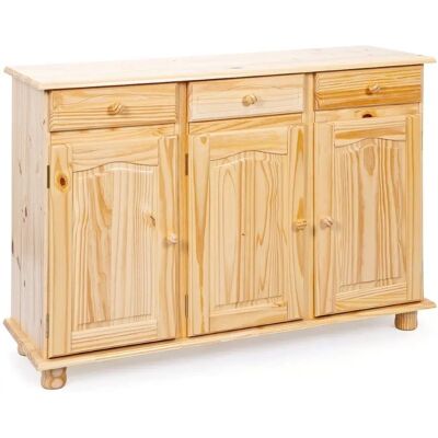 Inter Link Abaco 3 cajones Pin Enserrador - Sideboard Inter Link Abaco 3 cajones Pin Enserrador - Sideboard