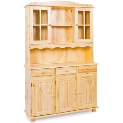 ALTRI Model - Credenza din pin natural cu 2 uși și 3 sertare - Credenza ALTRI Model - Credenza din pin natural cu 2 uși și 3 sertare - Credenza