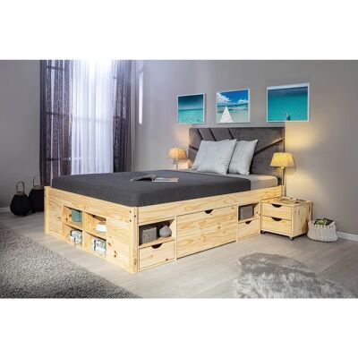 Sconto Claas Holzfarben Bett - Schlafzimmermöbel Sconto Claas Holzfarben Bett - Schlafzimmermöbel