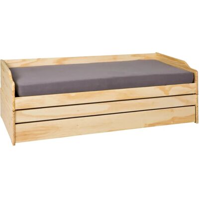 Inter Link Letto Convertible in Pino Massiccio 3-in-1 - Letto Inter Link Letto Convertible in Pino Massiccio 3-in-1 - Letto
