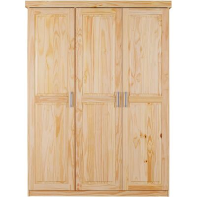 Armario Pelle 140x55x190cm de Inter Link - Madera, Acabado natural Armario Pelle 140x55x190cm de Inter Link - Madera, Acabado natural