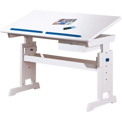 Sconto Loire Bureau Enfant Blanc - Bureau pour enfants Sconto Loire Bureau Enfant Blanc - Bureau pour enfants