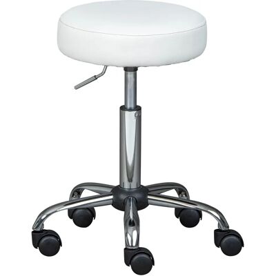Sconto Sgabello girevole bianco - Mobili e panche Sconto Sgabello girevole bianco - Mobili e panche