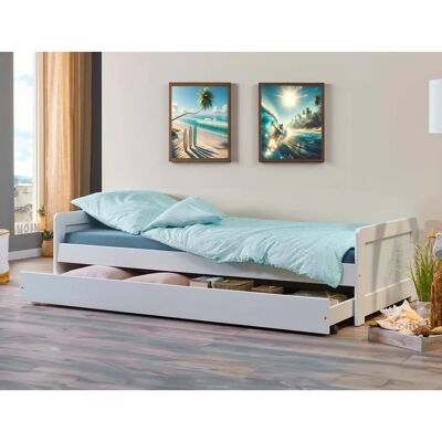 Letto Surf Bianco Sconto - Design Convertibile Moderno Letto Surf Bianco Sconto - Design Convertibile Moderno