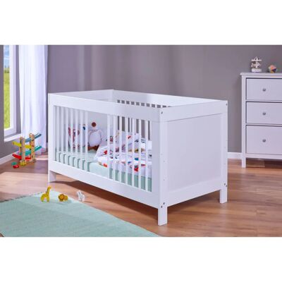 Höffner Hvit 90x200 Baby seng - Landliv Höffner Hvit 90x200 Baby seng - Landliv