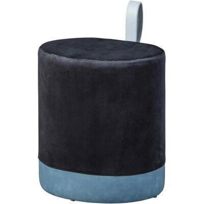Tabouret rembourré noir Osane INOSIGN - Hocker - Publicité Tabouret rembourré noir Osane INOSIGN - Hocker - Publicité