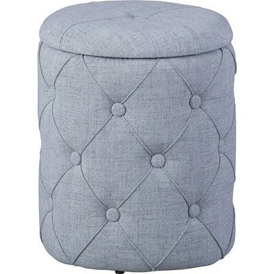 Pouf de rangement gris INOSIGN Yapak - Publicité Pouf de rangement gris INOSIGN Yapak - Publicité
