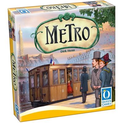 Queen Games Metro - 2nd Edition with 4 Expansions Queen Games Metro - 2nd Edition with 4 Expansions