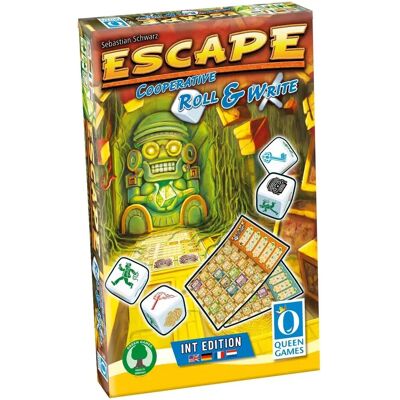 Queen Games Escape Roll & Write - Queen 10542 Stolní hra Queen Games Escape Roll & Write - Queen 10542 Stolní hra