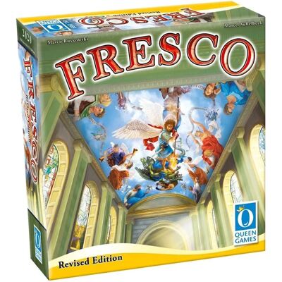 Queen Games Fresco - Überarbeitete Edition - Brettspiel für 2-4 Spieler ab 10+ Queen Games Fresco - Überarbeitete Edition - Brettspiel für 2-4 Spieler ab 10+