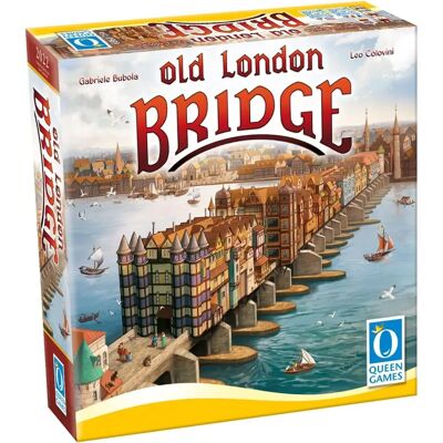 Queen Games Old London Bridge Brettspiel - Territoriumsaufbau, 2-4 Spieler, 10+ Queen Games Old London Bridge Brettspiel - Territoriumsaufbau, 2-4 Spieler, 10+
