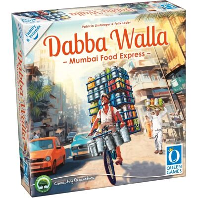 Queen Games Dabba Walla Brettspiel - Strategische Planung Queen Games Dabba Walla Brettspiel - Strategische Planung