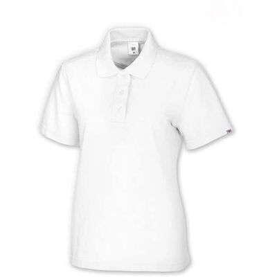 BP Damen-Poloshirt 1648 181 Weiß - Polo BP Damen-Poloshirt 1648 181 Weiß - Polo
