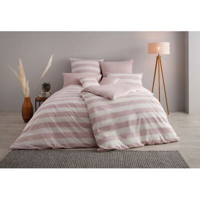 OTTO PRODUCTS Big Stripe Rosa Spannbettlaken - Matratzenmaß OTTO PRODUCTS Big Stripe Rosa Spannbettlaken - Matratzenmaß