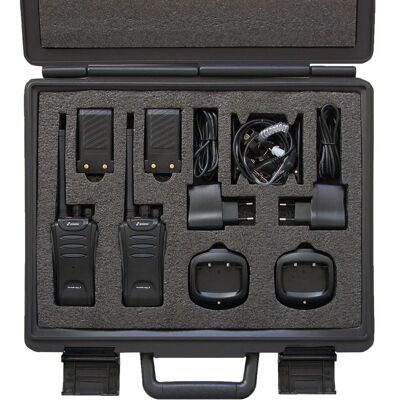 Stabo Freetalk Digi 8 Box - Portable Radio Kit 2 Units Stabo Freetalk Digi 8 Box - Portable Radio Kit 2 Units