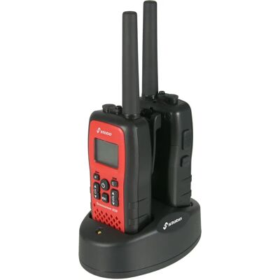 Kit de Talkie-Walkie Étanche Stabo Modèle 20850 - Portée 10 km Kit de Talkie-Walkie Étanche Stabo Modèle 20850 - Portée 10 km