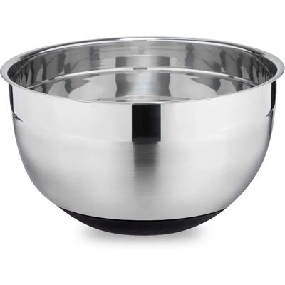 Weis Premium Salatschüssel - 5L Edelstahl Rund - Robust & Stabil Weis Premium Salatschüssel - 5L Edelstahl Rund - Robust & Stabil