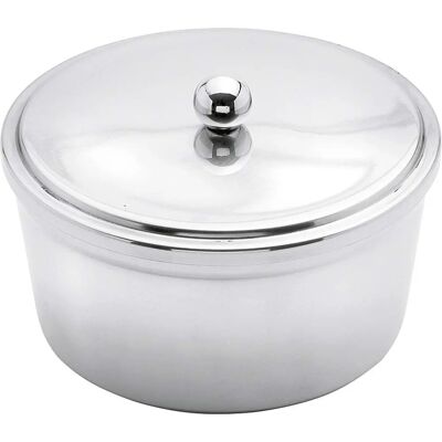 Boîte à margarine en acier inoxydable Weis 13x13x6,5 cm - Rangement cuisine Boîte à margarine en acier inoxydable Weis 13x13x6,5 cm - Rangement cuisine