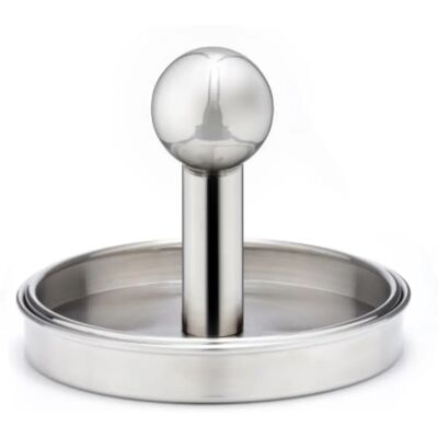 Karl Weis Weis Hamburgerpresse - Acciaio inossidabile - 12,5cm - Pressa per hamburger Karl Weis Weis Hamburgerpresse - Acciaio inossidabile - 12,5cm - Pressa per hamburger
