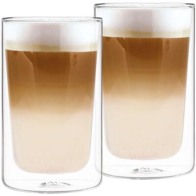 WEIS - Vaso latte - Doble pared - 350ml - Cristalería WEIS - Vaso latte - Doble pared - 350ml - Cristalería