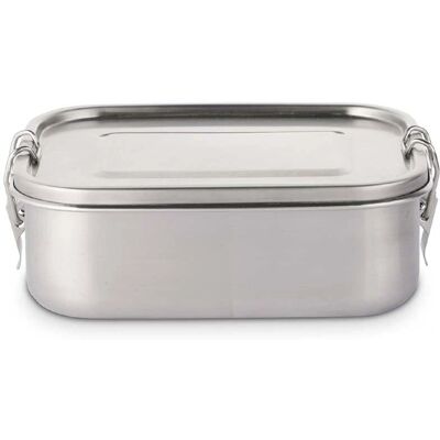 Karl Weis Weis Kleine Edelstahl Lunchbox mit Trennsteg - Lunchbox Karl Weis Weis Kleine Edelstahl Lunchbox mit Trennsteg - Lunchbox