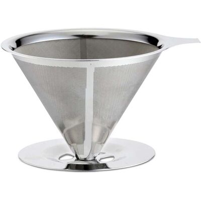 Weis - Koffiefilter - Dubbellaag roestvrij staal Weis - Koffiefilter - Dubbellaag roestvrij staal