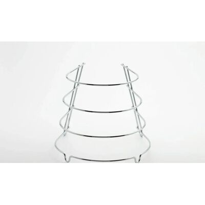 Weis - 56800 - Plateado - 19x25x22 cm - Soporte de sartenes Weis - 56800 - Plateado - 19x25x22 cm - Soporte de sartenes