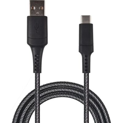 Câble USB 2GO 795822 - USB B à USB C - 1m - Noir - Publicité Câble USB 2GO 795822 - USB B à USB C - 1m - Noir - Publicité