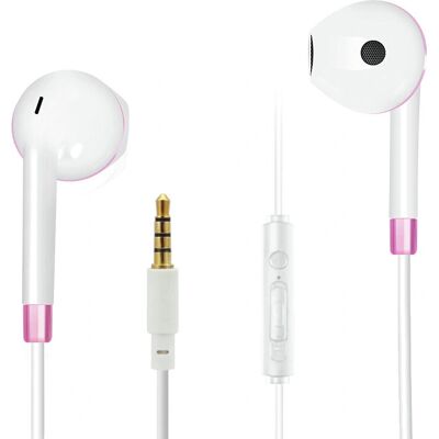 2GO 795965 Pink/White Kabelgebundene In-Ear-Kopfhörer - Kopfhörer 2GO 795965 Pink/White Kabelgebundene In-Ear-Kopfhörer - Kopfhörer