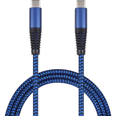 2Go 797194 USB Kabel - 1m, USB-C, Blau 2Go 797194 USB Kabel - 1m, USB-C, Blau