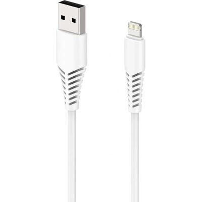 2GO Lightning Kabel - 1m Wit 2GO Lightning Kabel - 1m Wit