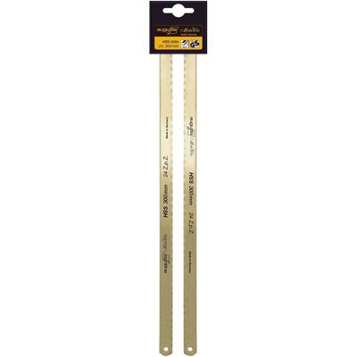 AUGUSTA Hand Sägeblätter - 300mm HSS Flexibel Wellenzähne AUGUSTA Hand Sägeblätter - 300mm HSS Flexibel Wellenzähne