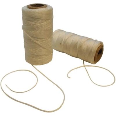 Toolland Mörtelcord - 1,2 mm, 50 m, Weiß - Maurerband Toolland Mörtelcord - 1,2 mm, 50 m, Weiß - Maurerband