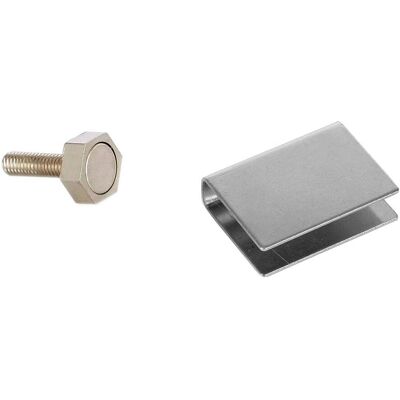 Aimant de porte en U de 15 mm Eliga Aimant de porte en U de 15 mm Eliga