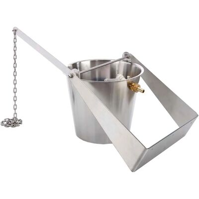 Elsässer Stainless Steel Shower with Mounting Bracket - Shower Elsässer Stainless Steel Shower with Mounting Bracket - Shower
