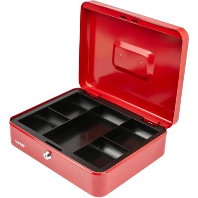 HMF Modell - Stahl Geldkassette - 30x24x9cm HMF Modell - Stahl Geldkassette - 30x24x9cm
