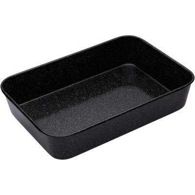 Kitchen Craft Master Class Rectangular Oven Dish - Stainless Steel, 40x28x7.5cm Kitchen Craft Master Class Rectangular Oven Dish - Stainless Steel, 40x28x7.5cm