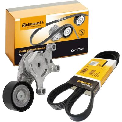 CONTITECH ContiAccessory Belt Kit - Accessory Belt Kit for Volkswagen, Seat - 6PK976K3 CONTITECH ContiAccessory Belt Kit - Accessory Belt Kit for Volkswagen, Seat - 6PK976K3