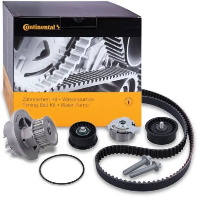 Contitech Pompe à eau + Kit distribution - Pompe eau + 162 Dents Contitech Pompe à eau + Kit distribution - Pompe eau + 162 Dents