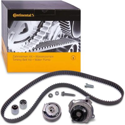 ALVADI CONTINENTAL CTAM Kit pompă apă și curea distribuție - 148 dinți, compatibil pentru VW/Audi/Skoda/Seat ALVADI CONTINENTAL CTAM Kit pompă apă și curea distribuție - 148 dinți, compatibil pentru VW/Audi/Skoda/Seat